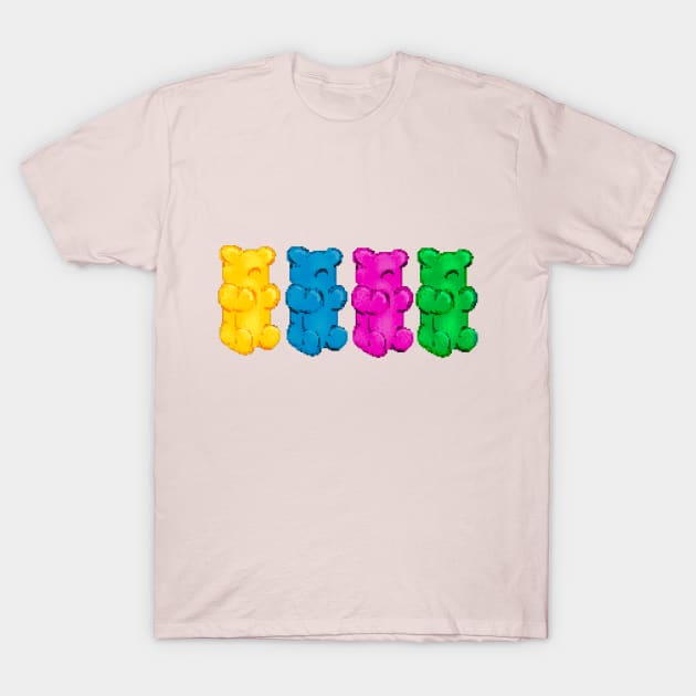 Pixelated Gummy Bears